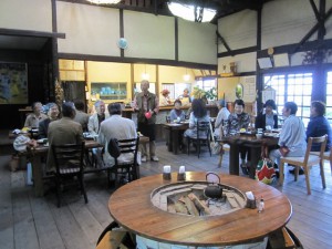 波佐見郷土料理の昼食